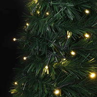 Albero di Natale Artificiale Apribile Preilluminato Verde 210cm 321525