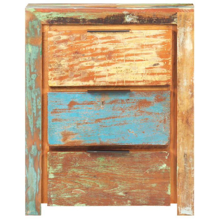 Credenza 59x33x75 cm in Legno Massello di Recupero 320217