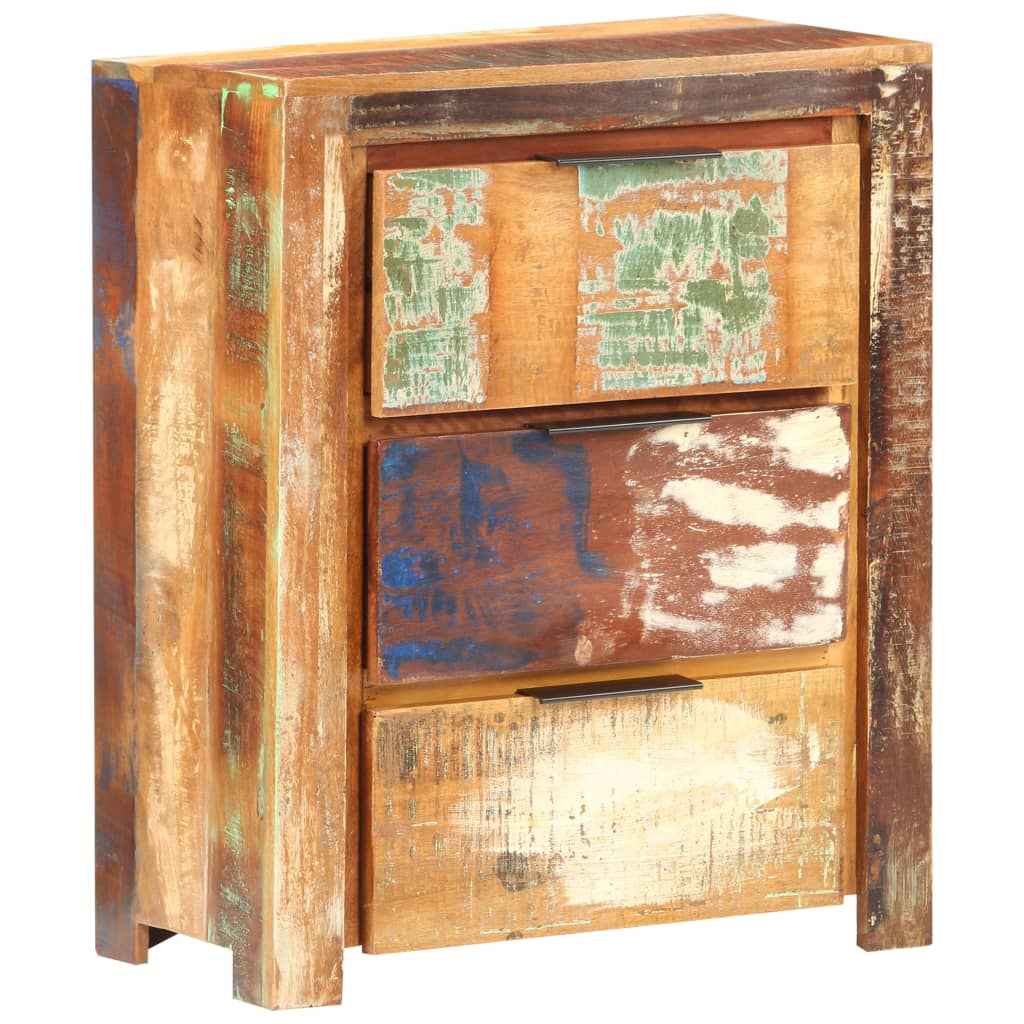 Credenza 59x33x75 cm in Legno Massello di Recupero 320217