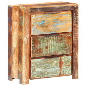 Credenza 59x33x75 cm in Legno Massello di Recupero 320217