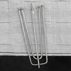 Tende Oscuranti con Ganci Effetto Lino 2 pz Nere 140x225 cm cod mxl 75607