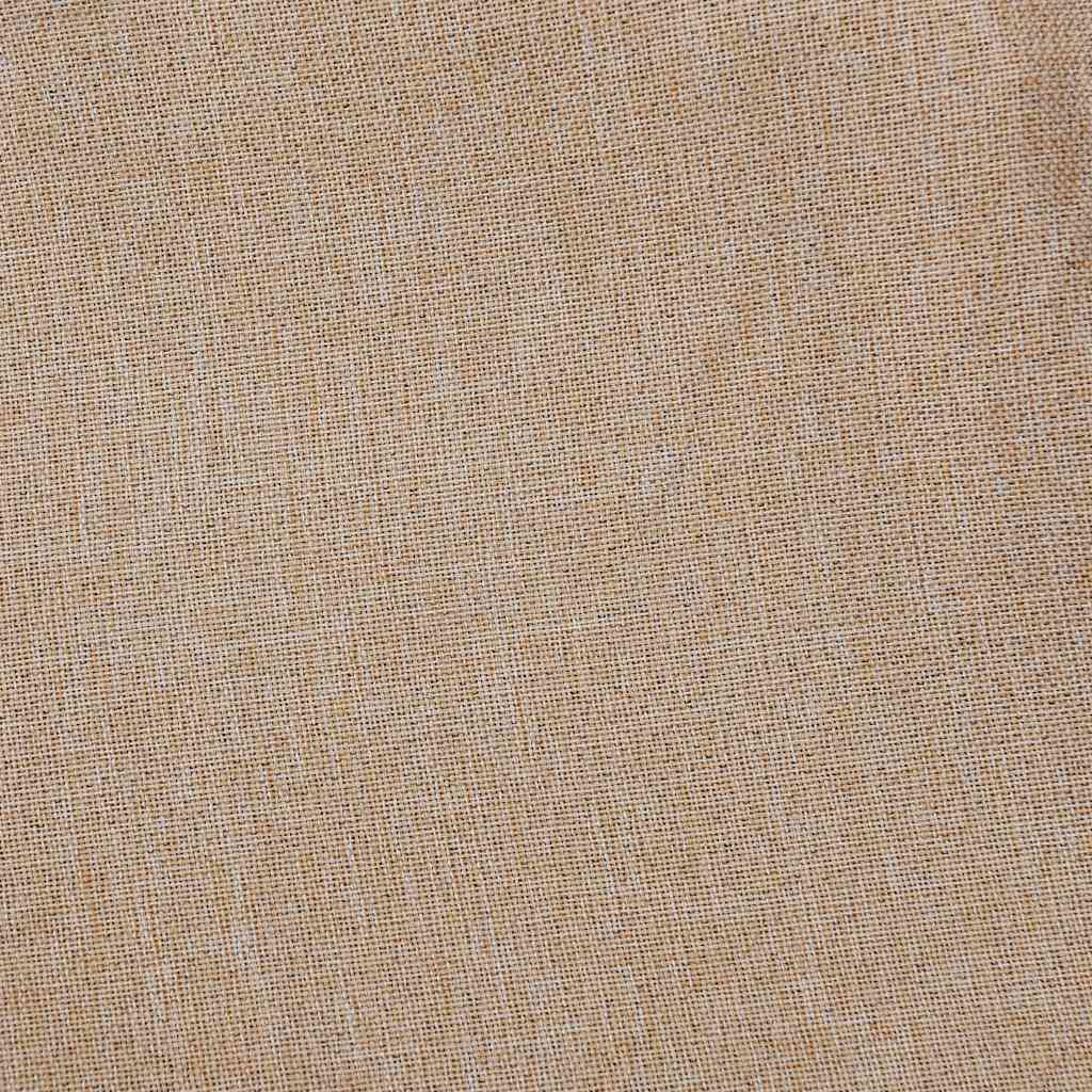 Tende Oscuranti Effetto Lino con Occhielli 2 pz Beige 140x225cm cod mxl 76026