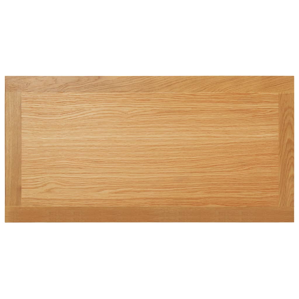 Tavolino da CaffÃ¨ 90x45x40 cm in Legno Massello di Rovere cod mxl 7880