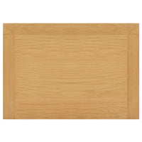 Credenza 45x32x85 cm in Legno Massello di Rovere