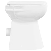WC Sospeso con Design Senza Bordi 7 cm Altezza elevata Ceramica