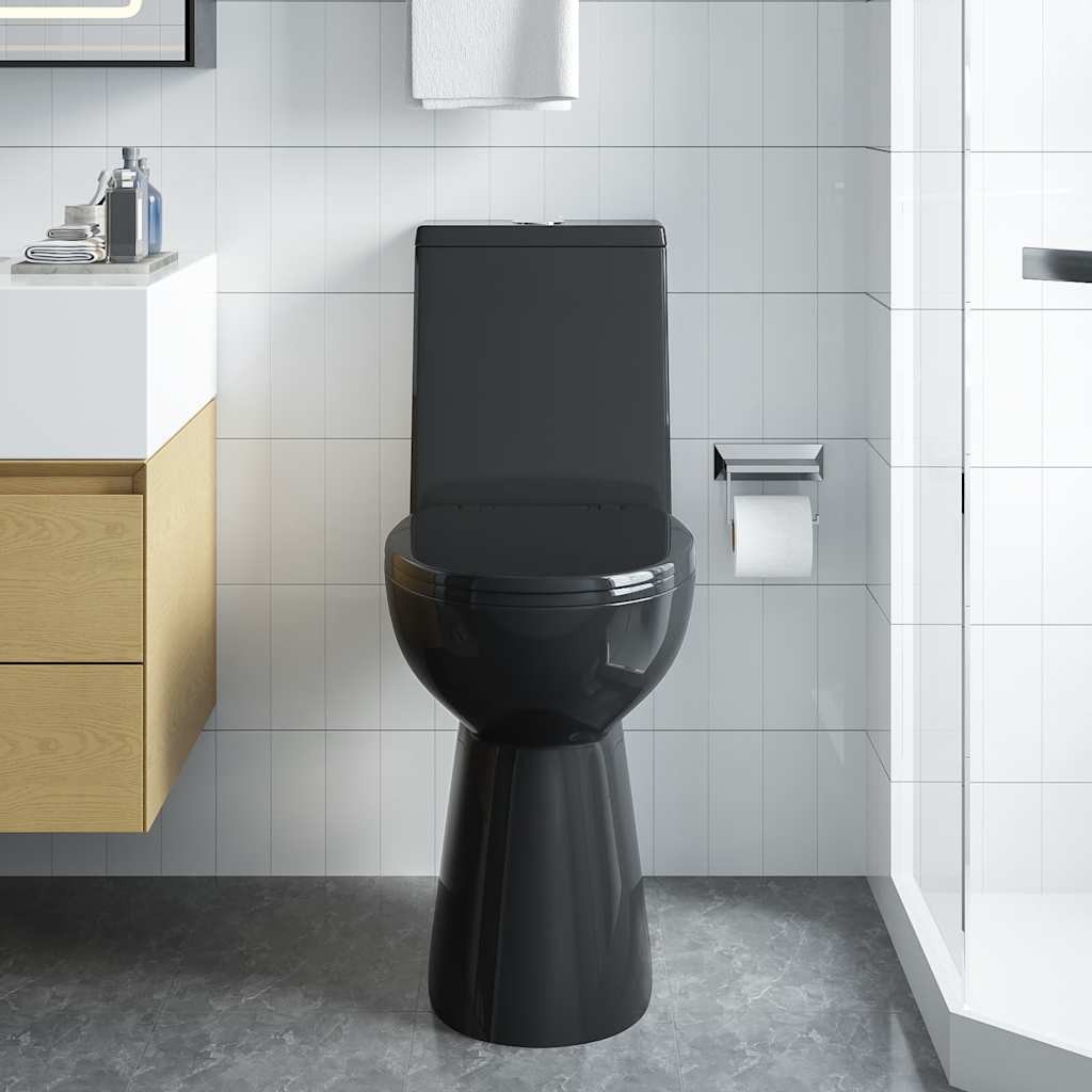 WC Sospeso con Design Senza Bordi 7 cm PiÃ¹ Alto Ceramica Neracod mxl 80030