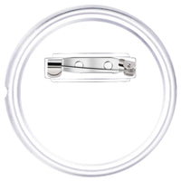 Bottoni per Badge con Spilla 100 Set in Acrilico 44 mm 30161