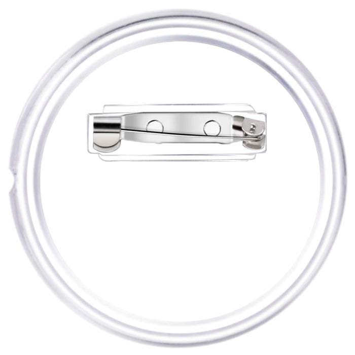 Bottoni per Badge con Spilla 100 Set in Acrilico 44 mm 30161