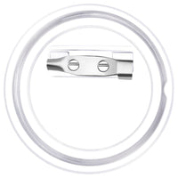 Bottoni per Badge con Spilla 100 Set in Acrilico 37 mm 30162