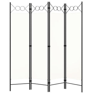 Paravento a 4 Pannelli Bianco 160x180 cmcod mxl 73119