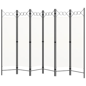 Paravento a 6 Pannelli Bianco 240x180 cmcod mxl 97248