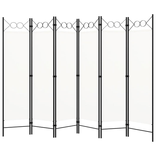 Paravento a 6 Pannelli Bianco 240x180 cmcod mxl 97248