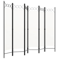 Paravento a 6 Pannelli Bianco 240x180 cm 320711