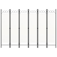 Paravento a 6 Pannelli Bianco 240x180 cmcod mxl 97248