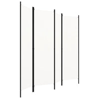 Paravento a 5 Pannelli-Divisorio Bianco 200x180 cm