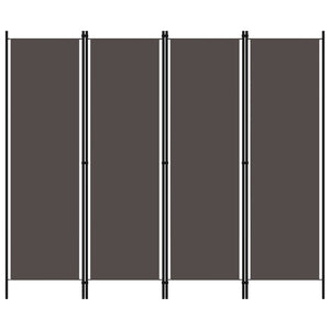 Paravento a 4 Pannelli Antracite 200x180 cmcod mxl 120915