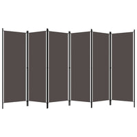 Paravento a 6 Pannelli-Divisorio Antracite 300x180 cm
