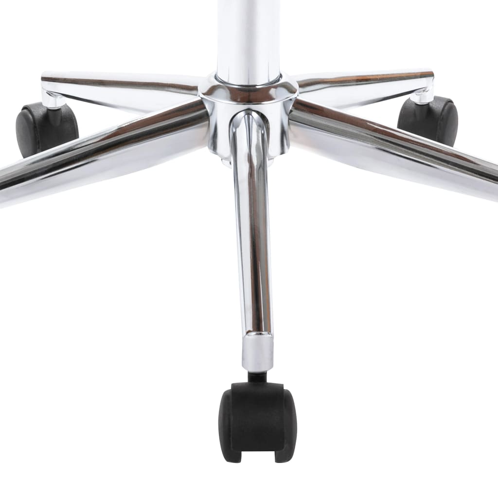 vidaXL Sedie da Pranzo Girevoli 4 pz Nere in Similpelle