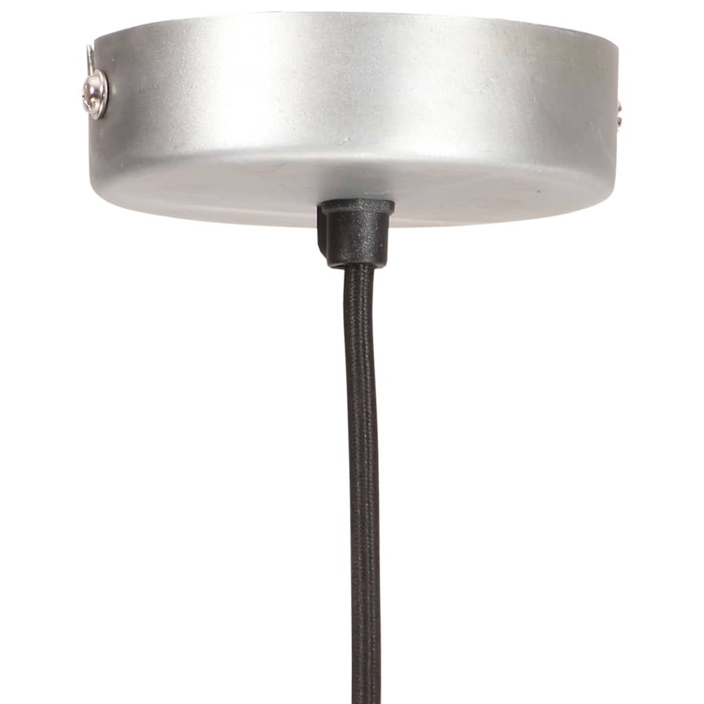 Lampada a Sospensione Industriale 25 W Argento Rotonda 19cm E27 320531