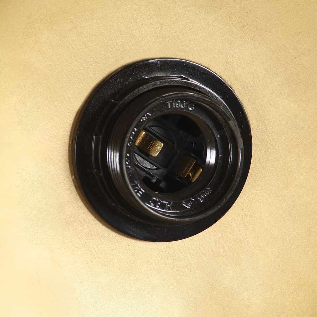 vidaXL Lampada a Sospensione Industriale 25 W Ottone Rotonda 40 cm E27