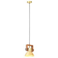 Lampada a Sospensione Industriale 25 W Ottone Rotonda 19 cm E27 cod mxl 63363