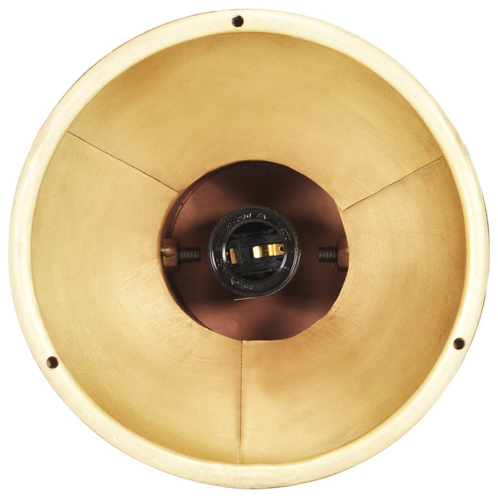 Lampada a Sospensione Industriale 25 W Ottone Rotonda 19 cm E27 320534