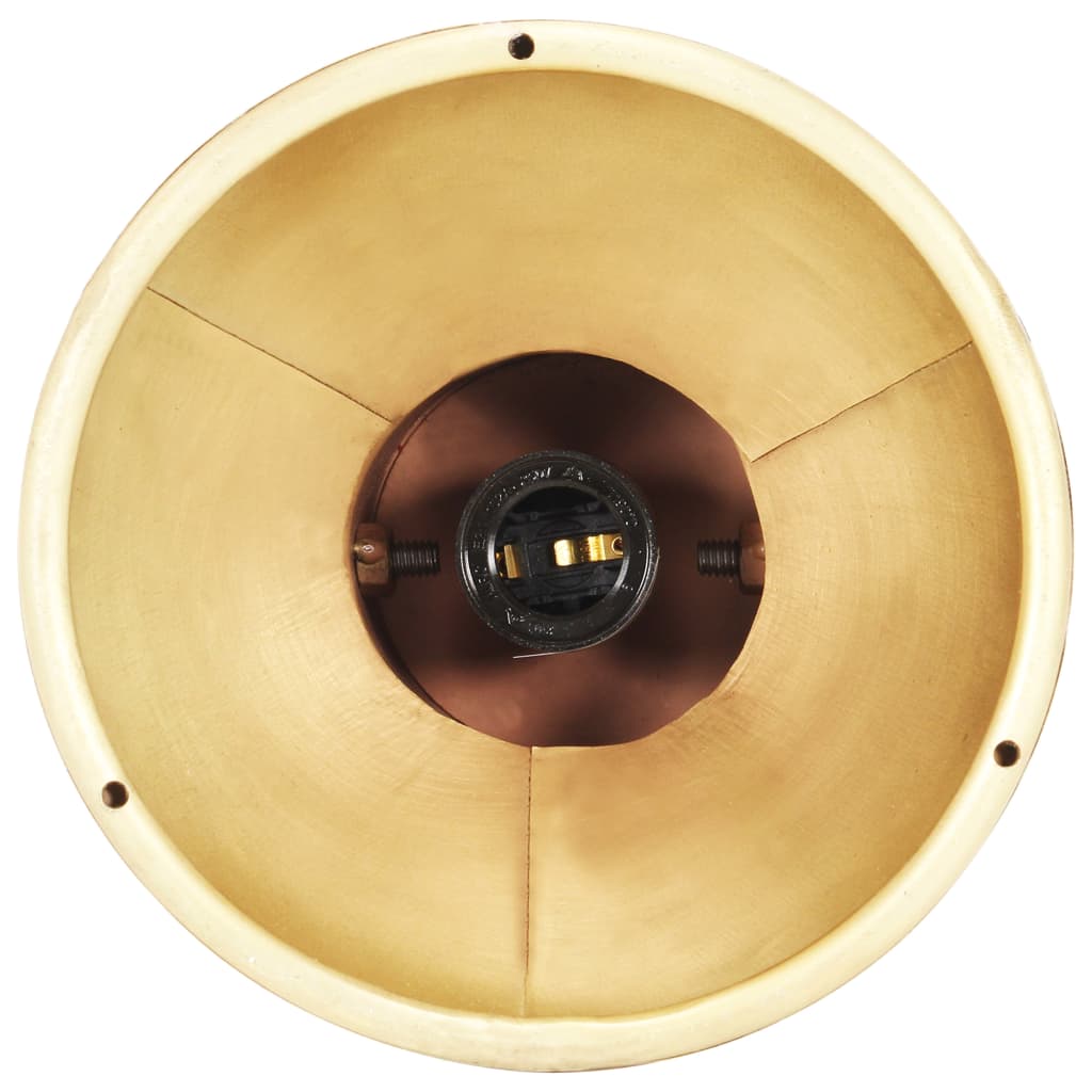 Lampada a Sospensione Industriale 25 W Ottone Rotonda 19 cm E27 cod mxl 63363