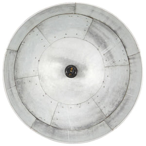 Lampada a Sospensione Vintage 25 W Argento Rotonda 41 cm E27 320541
