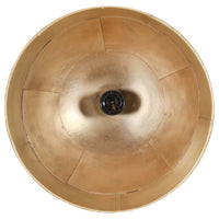 Lampada Industriale Vintage 25 W Ottone Rotonda 31 cm E27 320547