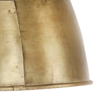 Lampada Industriale Vintage 25 W Ottone Rotonda 31 cm E27 320547