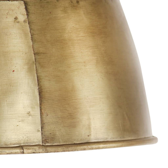 Lampada Industriale Vintage 25 W Ottone Rotonda 31 cm E27 320547