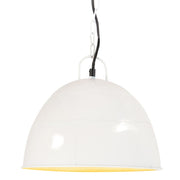 Lampada Industriale Vintage 25 W Bianca Rotonda 31 cm E27 cod mxl 70536