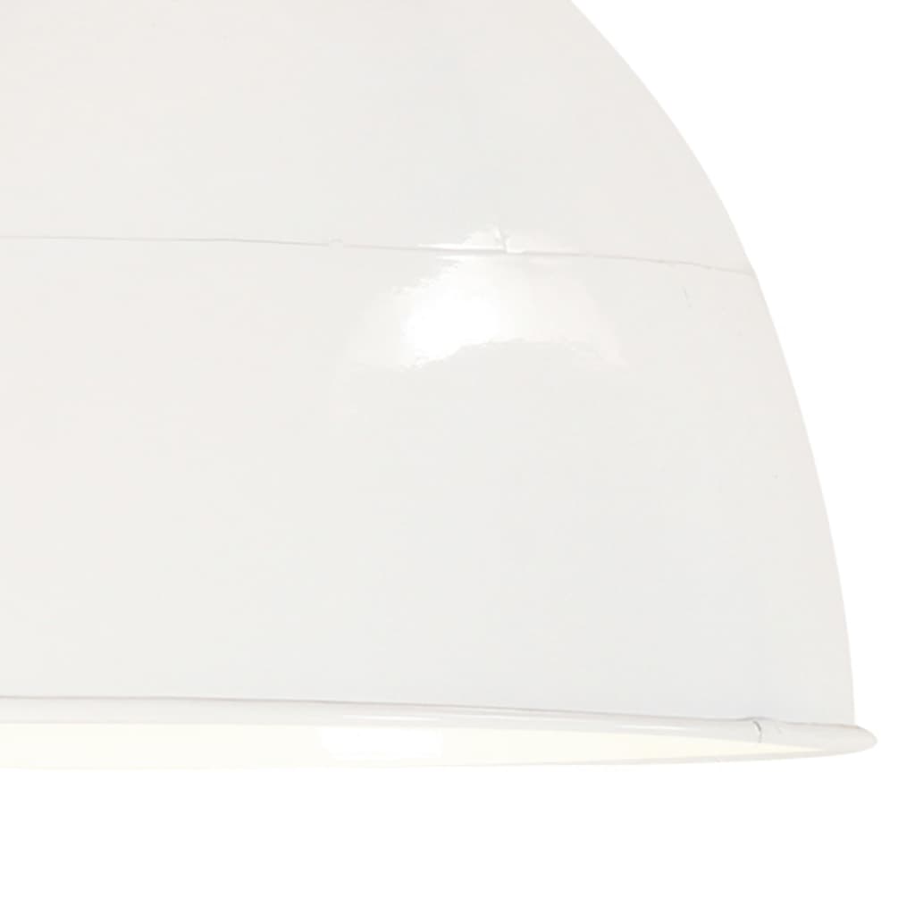 Lampada Industriale Vintage 25 W Bianca Rotonda 31 cm E27 cod mxl 70536