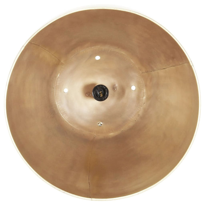 Lampada a Sospensione Industriale 25 W Ottone Rotonda 42 cm E27 320556