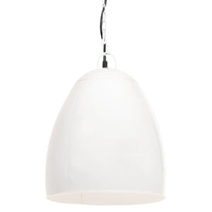 Lampada a Sospensione Industriale 25 W Bianca Rotonda 42 cm E27 320558