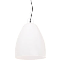 Lampada a Sospensione Industriale 25 W Bianca Rotonda 32 cm E27 320562