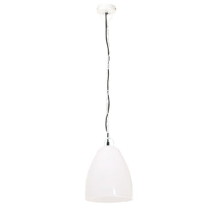 Lampada a Sospensione Industriale 25 W Bianca Rotonda 32 cm E27 320562