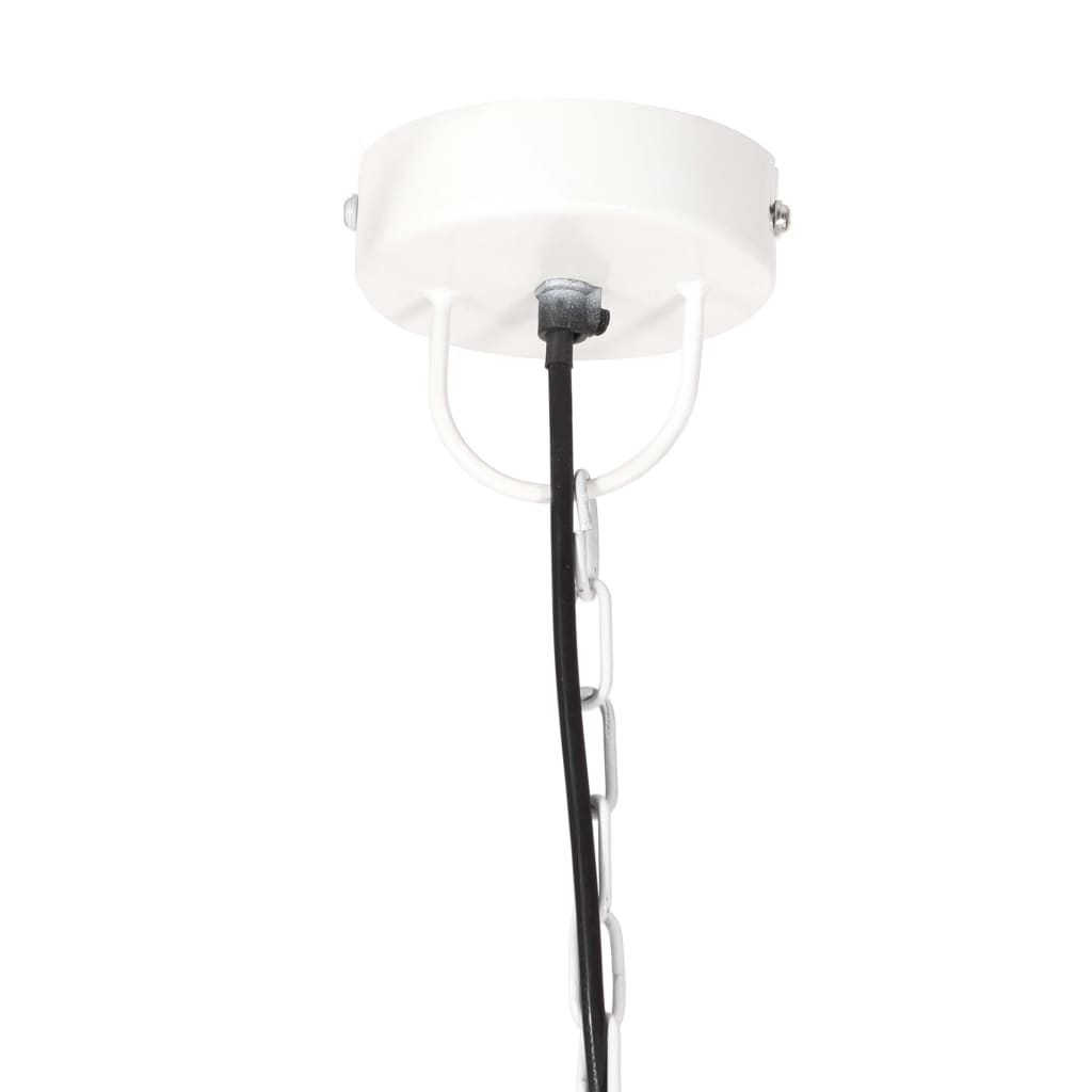 Lampada a Sospensione Industriale 25 W Bianca Rotonda 32 cm E27 320562
