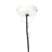 Lampada a Sospensione Industriale 25 W Bianca Rotonda 32 cm E27 320562