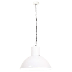 Lampada a Sospensione 25 W Bianca Rotonda 48 cm E27 320566
