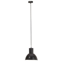Lampada a Sospensione 25 W Nera Rotonda 28,5 cm E27 320569