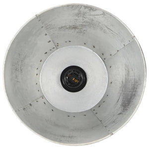 Lampada da Pavimento Argento in Legno Massello di Mango E27 320579