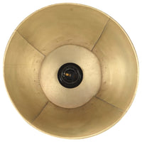 Lampada da Pavimento Ottone E27 in Legno Massello di Mango 320588