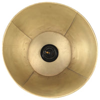 Lampade da Pavimento 3 pz Ottone E27 Legno Massello di Mango 320592