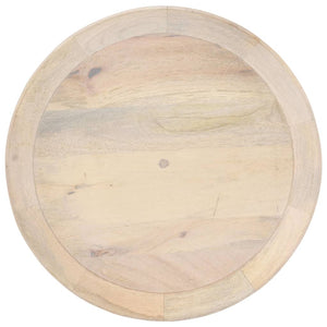 Tavolino di Servizio Ã˜50x55 cm in Legno Massello di Mangocod mxl 104548