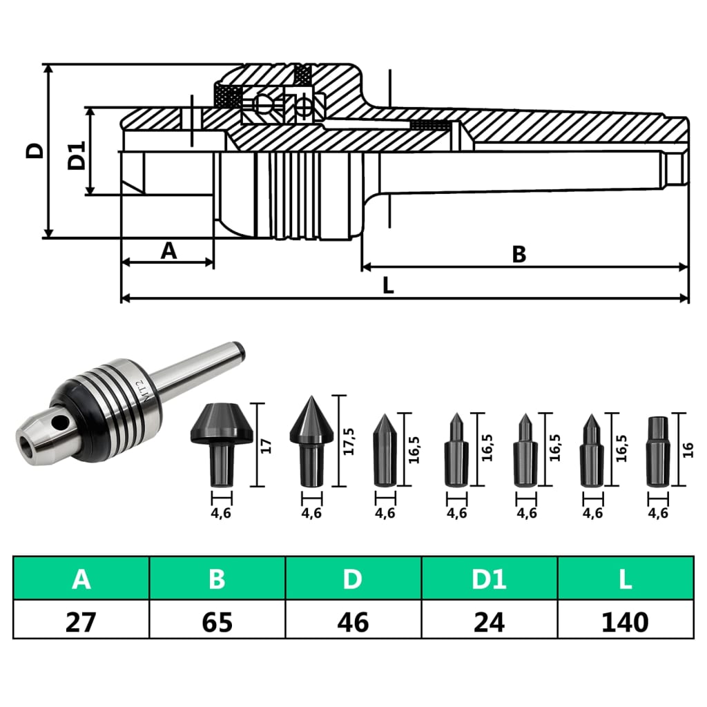 Set Contropunte 10 pz MT2 146689