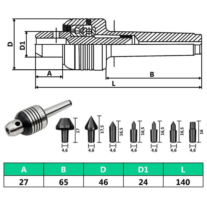 Set Contropunte 10 pz MT2 146689