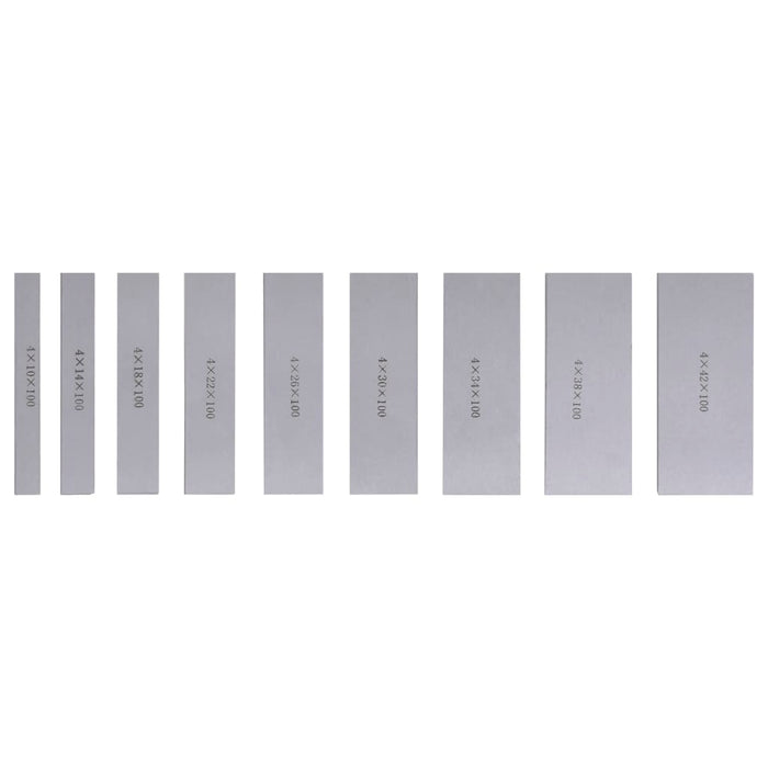 Blocchi Paralleli 100 mm 18 pz 10-42 mm 146698