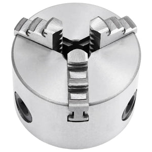 Mandrino per Tornio a 3 Griffe Autocentrante 80 mm in Acciaio 146704