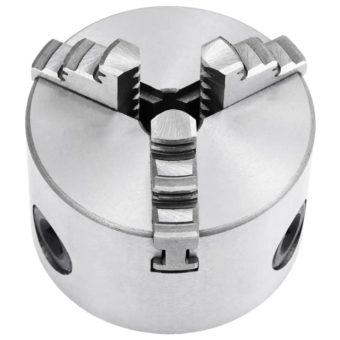 Mandrino per Tornio a 3 Griffe Autocentrante 80 mm in Acciaio 146704